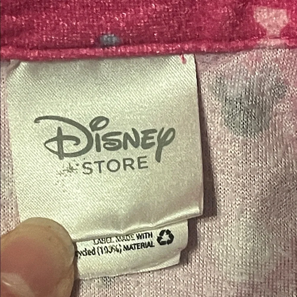 Disney Minnie Mouse Flannel Button-Down Pajama Set , size 7/8
